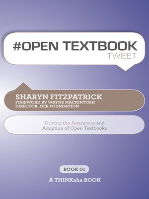 cover image of #OPEN TEXTBOOK tweet Book01